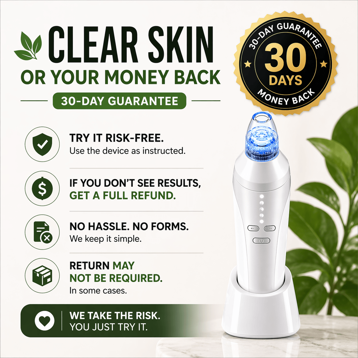 Blackhead Remover Vacuum – Deep Pore Cleaner