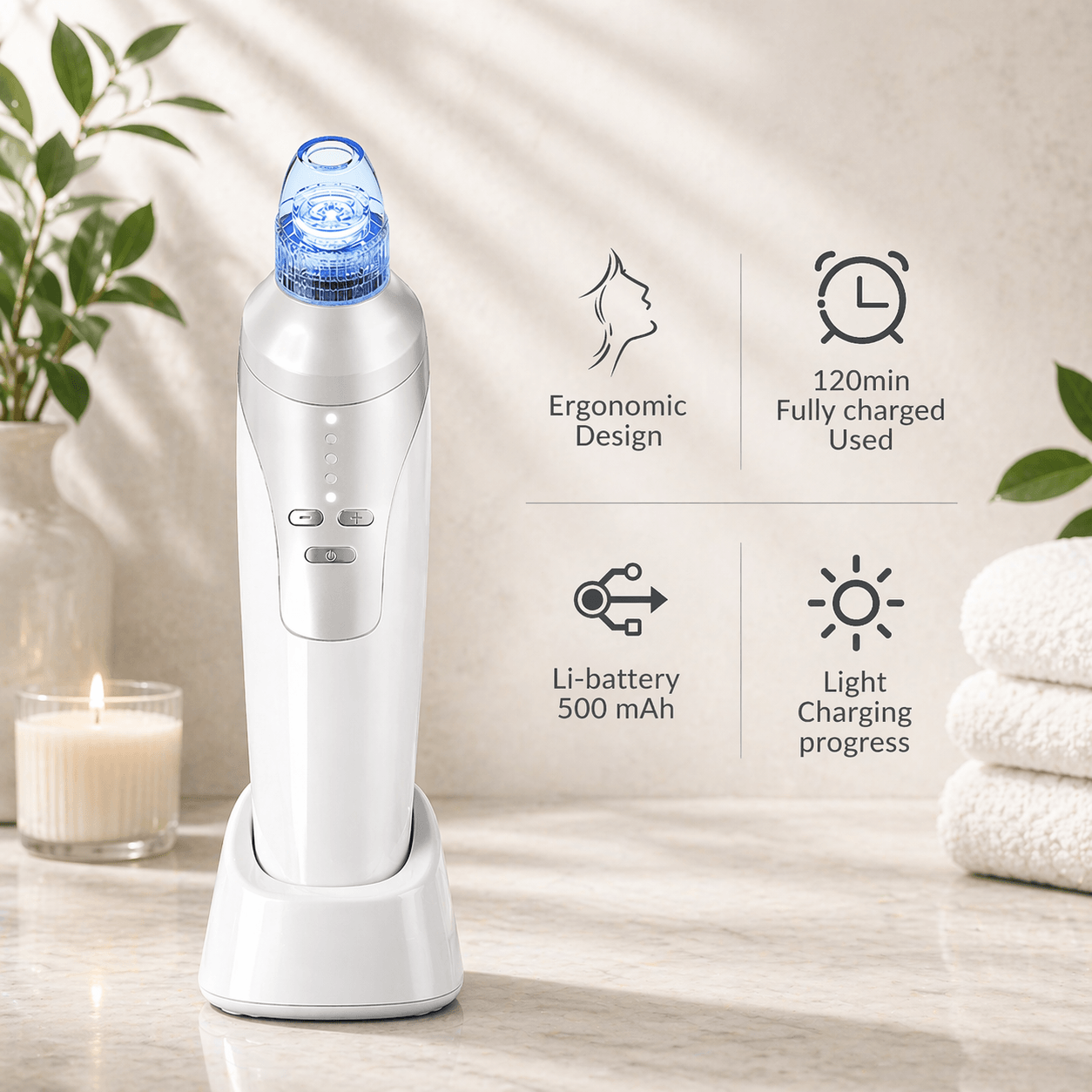 Blackhead Remover Vacuum – Deep Pore Cleaner